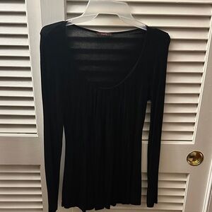 H&M Elegant Black Long Sleeve Tee